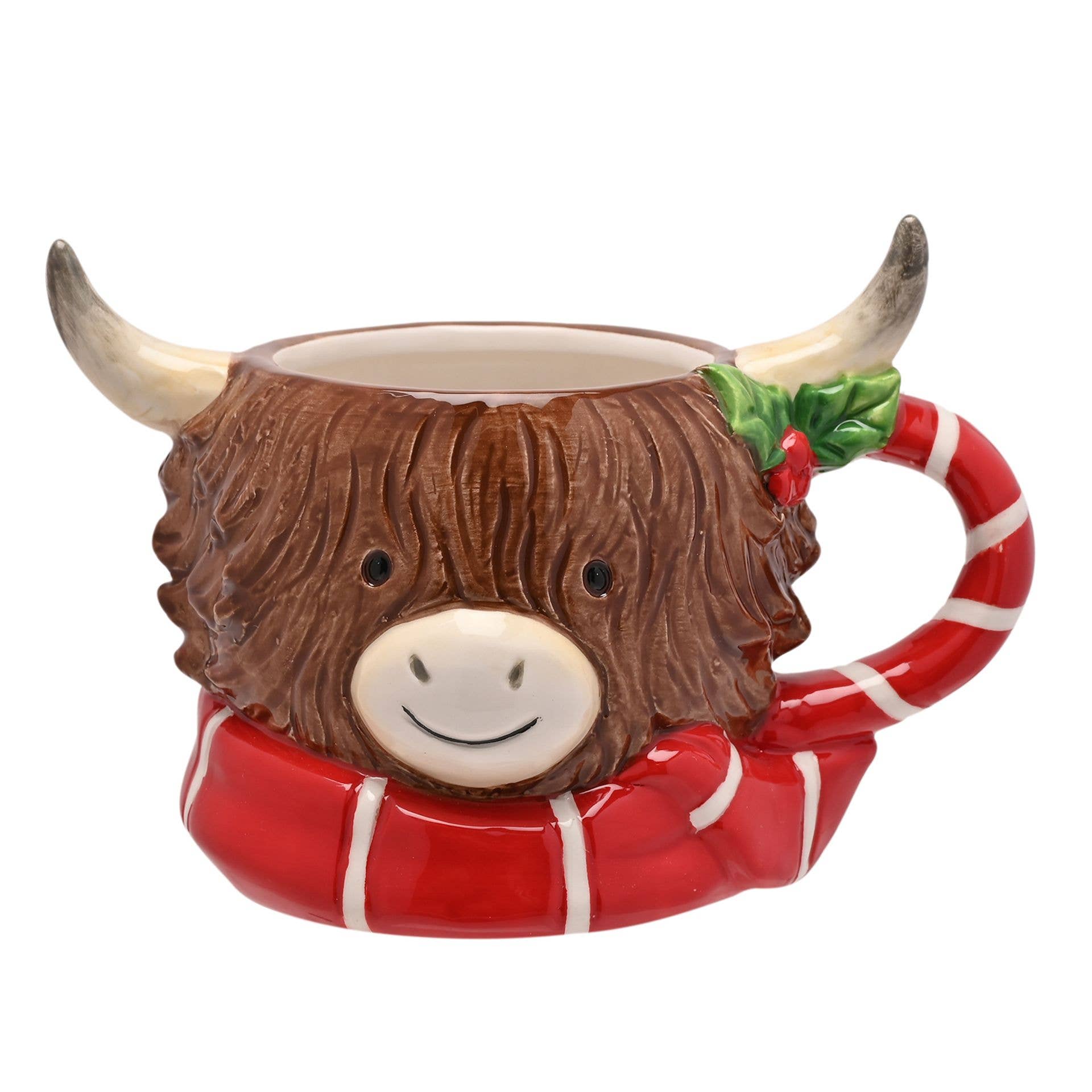 WIDDOP and Co. - Wholesale Drinking Glass/Cup - Ceramic Mug - Highland Cow0