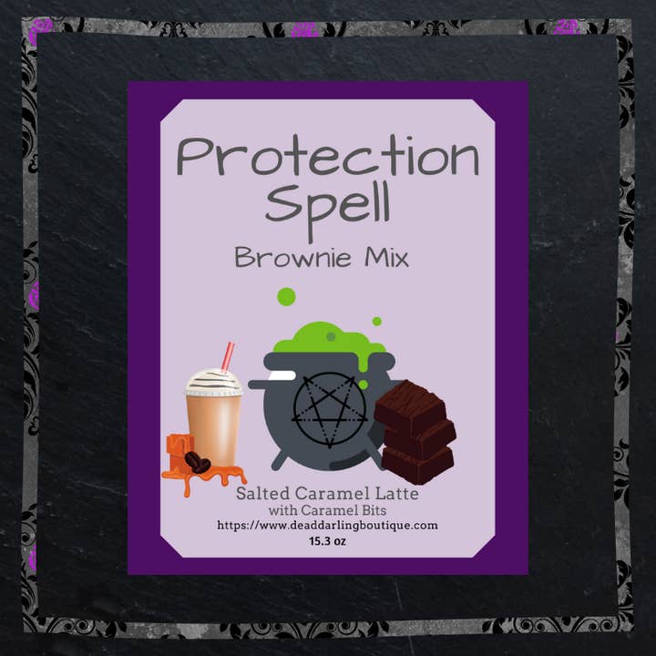 Dead Darling Boutique - Wholesale Brownie mix - Protection Spell Brownie Mix
