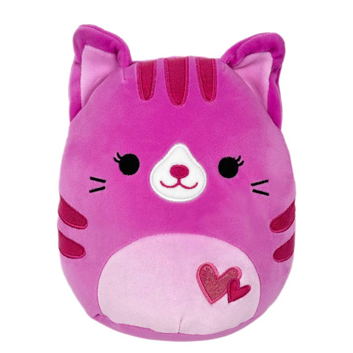 Squishmallow Valentine Stuffed Plush Toy 5" Harrell Cat for wholesale by Authentic Street Signs