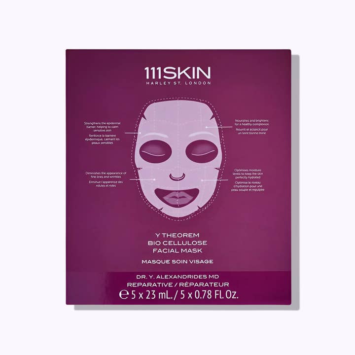 Dermstreet - Wholesale Skincare Face Mask - 111SKIN Y Theorem Bio Cellulose Facial Mask2