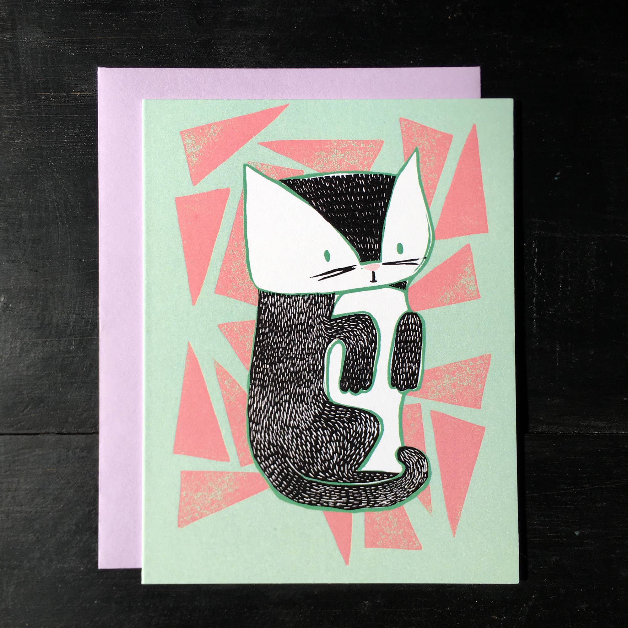 Loaded Hips Press - Wholesale Everyday Greeting Card - Kitty card2
