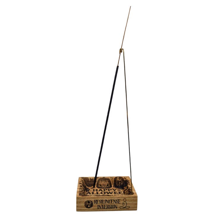 ResilScents WholeSale - Wholesale Incense holder - Inversion Ash Catcher – Crafted Wood & Brass Incense Stand20