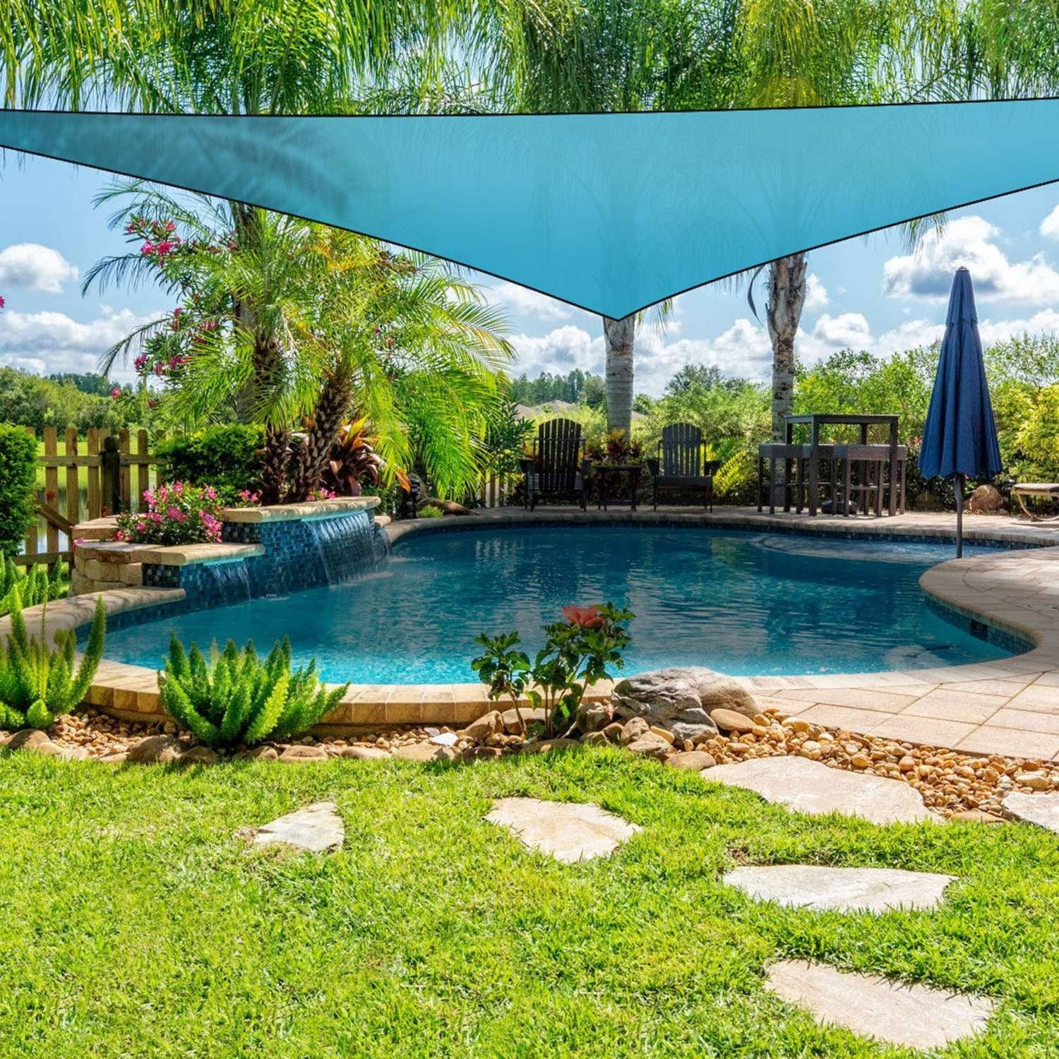 Hard Rock Health Stores – Engroshandel Udendørs pynt/dekoration – 13,12 ft skygge sejl gårdhave dækning skygge baldakin camping sejl markise sejl solcreme ly trekant dækning0