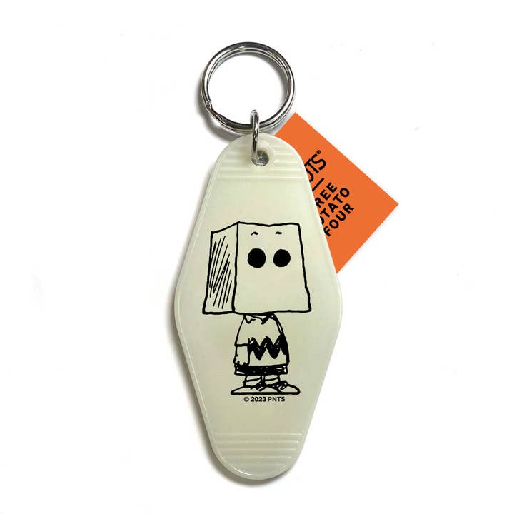 Three Potato Four - Vendita all'ingrosso Portachiavi - Unisex - Portachiavi Snoopy Mummy, 3P4 x Peanuts® (si illumina al buio!)