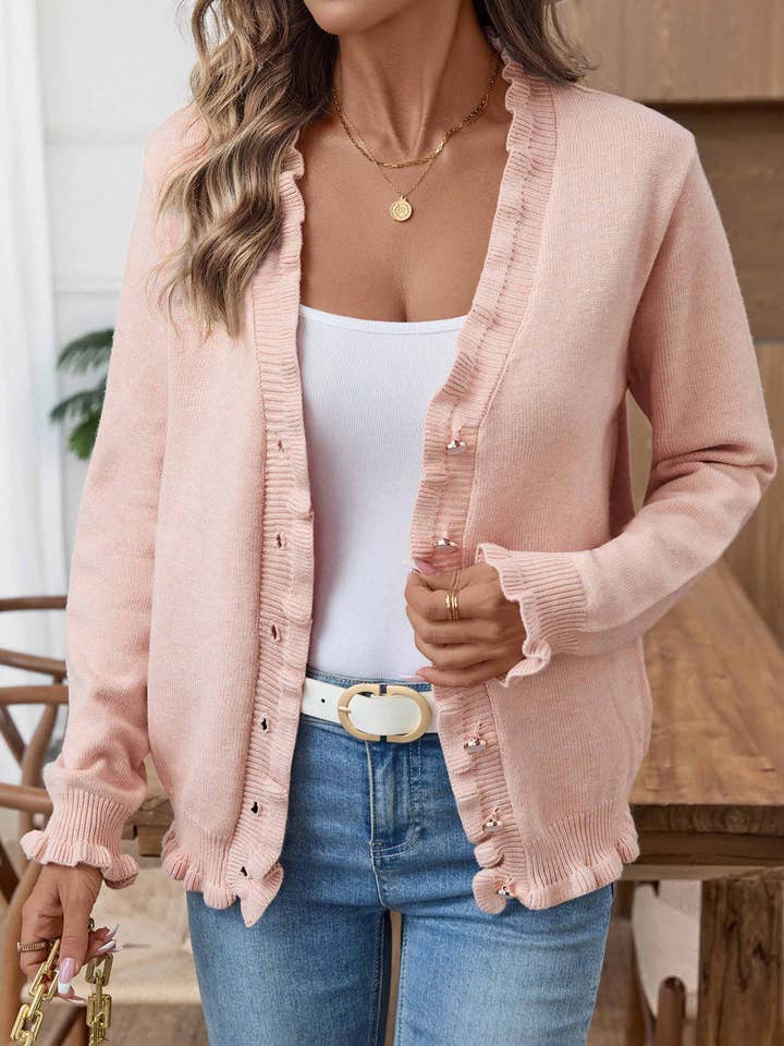 Pink Button Sweater Top and other Purchase Wholesale pink pineapple sweaters. Free Returns & Net 60 Terms on Faire trending on Faire.