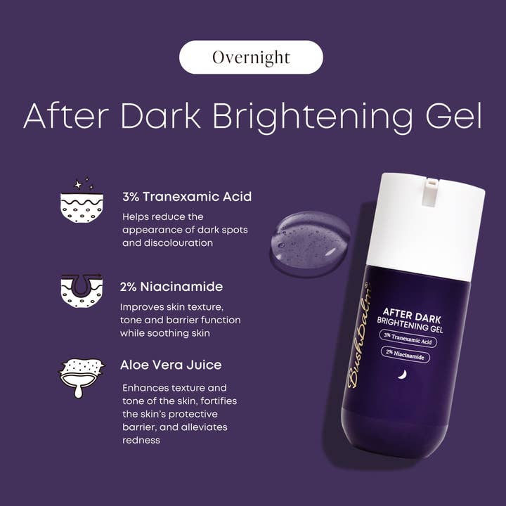 Bushbalm - Wholesale Facial Moisturizer - After Dark Brightening Gel 1