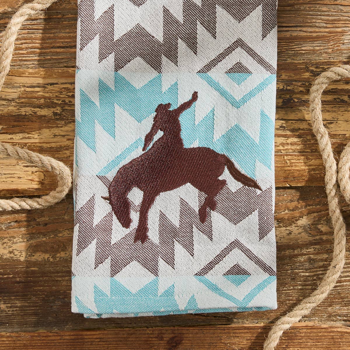 Park Designs - Wholesale Hand Towel - Rodeo Embroidered Jacquard Dishtowel4