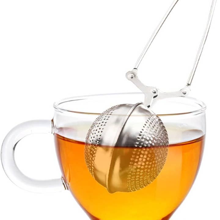 Magnifique Hearts - Wholesale Tea Strainer/Infuser - 7" Stainless Steel Tea Infuser with 2" Mesh Ball Handle1