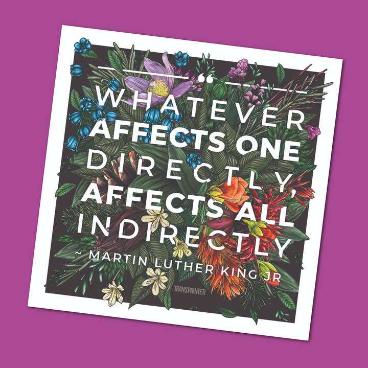 Transpainter - Wholesale Sticker - Dr. Martin Luther King Jr Quote Sticker | MLK Day Stickers9