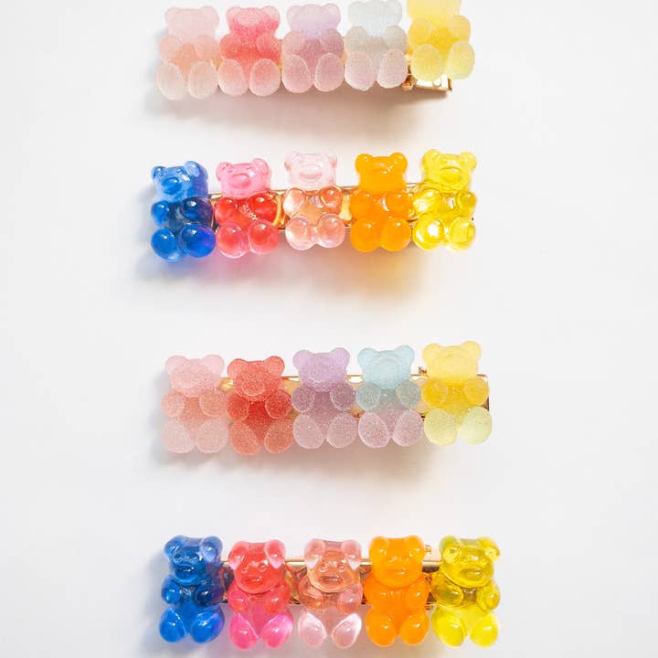 Eggy Cakes – wholesale Hair clip – Child – Gummy Bear Hair Clips