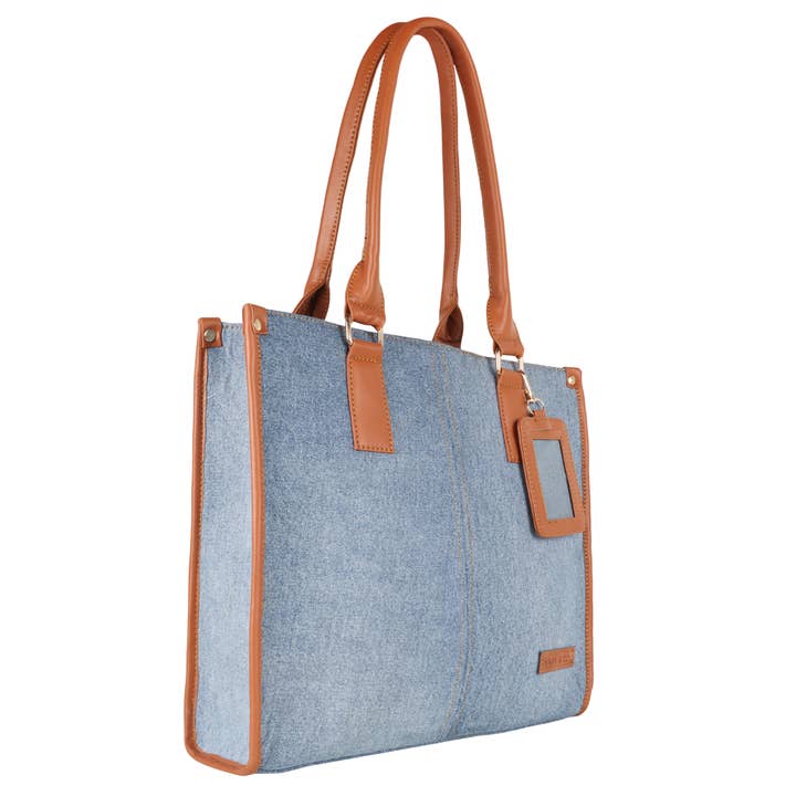 Vaan & Co. - Wholesale Shoulder Bag - Women's - Madi Denim Shoulder Bag2