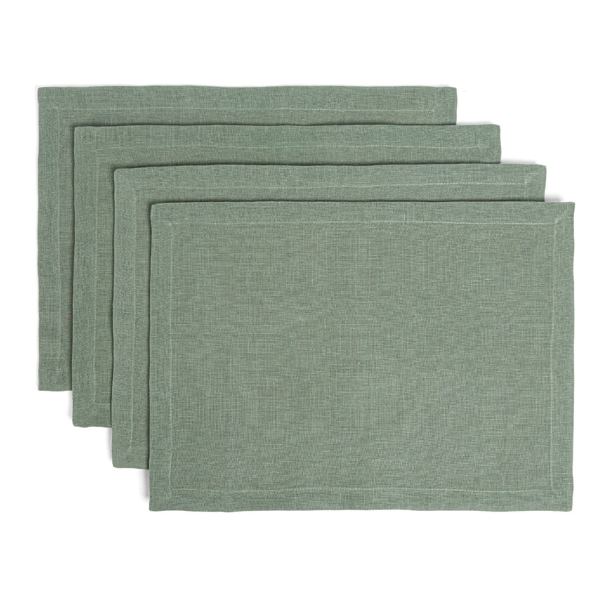 over&back - Wholesale Placemat - 100% Linen Woven Placemats – Perfect For Fall – Set of 423