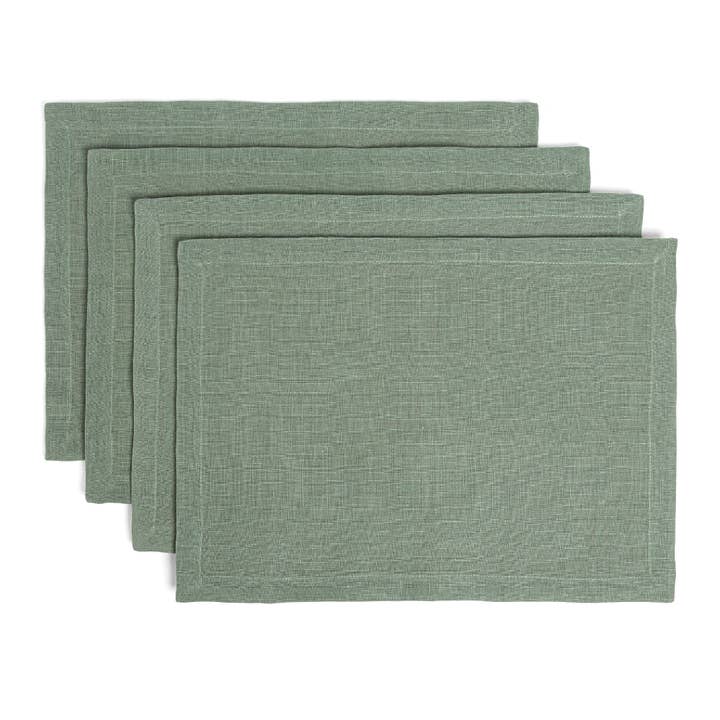 over&back - Wholesale Placemat - 100% Linen Woven Placemats – Perfect For Fall – Set of 425