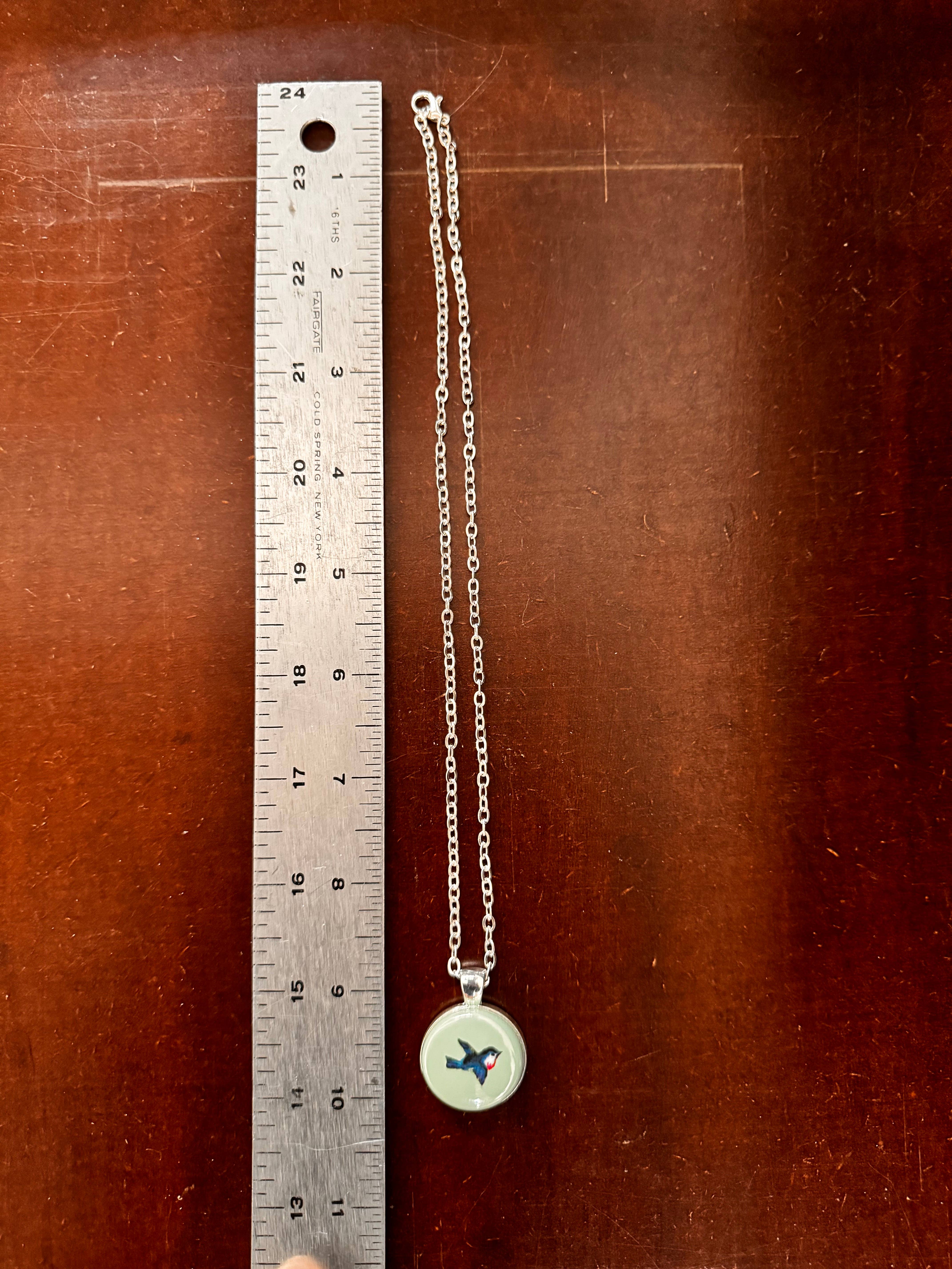 The Button Girl - Wholesale Pendant/Charm Necklace - single magnetic necklace with magnet2