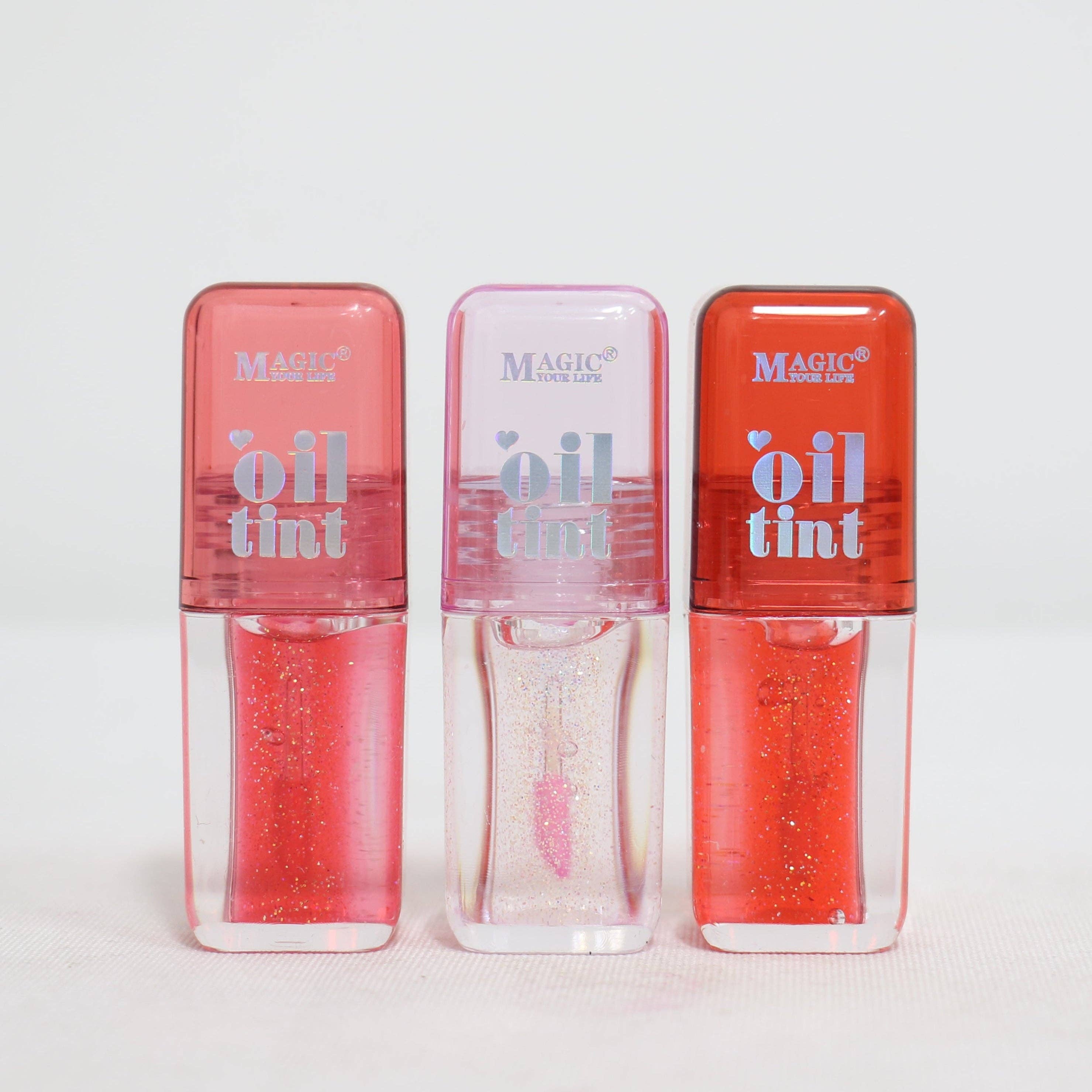 ASSORTED Magic you life Oil Tint Lip Gloss LC368. (24PC) for wholesale on Faire27