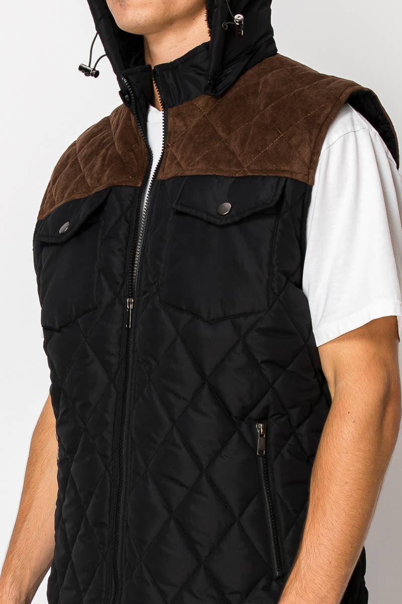 3 COULEURS DANS UN PACK Gilet homme doublé sherpa V4270 en vente sur Faire13