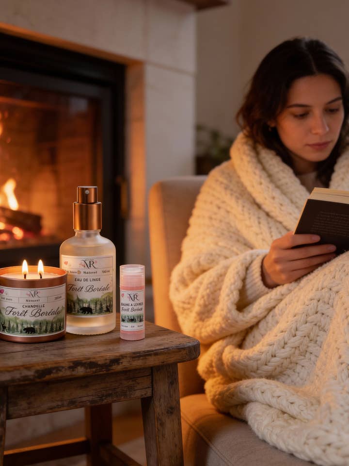 💘 Ensemble Saint-Valentin – Forêt Boréale pour la vente par Miel et Rose