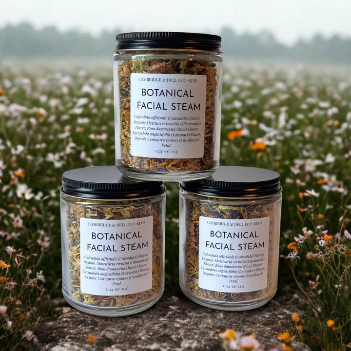 Botanical Facial Steam for wholesale by Cambridge & Dell Eco-Kind