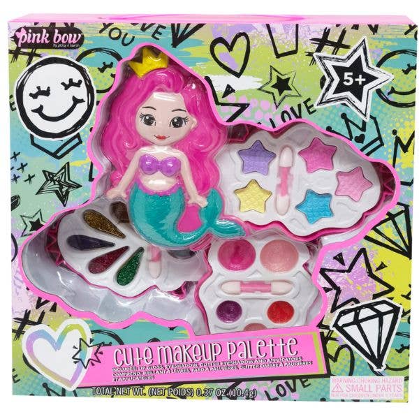 St. Louis Wholesale LLC - Wholesale Face Makeup Palette - The Pink Bow By Jacky & Lauren - 10" x 10" Real Playtime