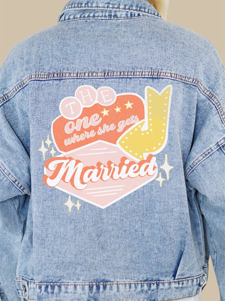 Chaqueta vaquera The One Where She Gets Married para venta al por mayor de Rivalry Runway