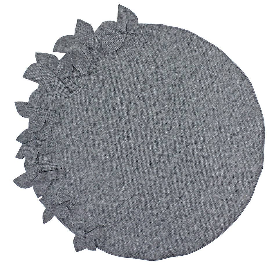 Giardino Segreto - Wholesale Placemat - Round placemats in pure linen GELSOMINO4