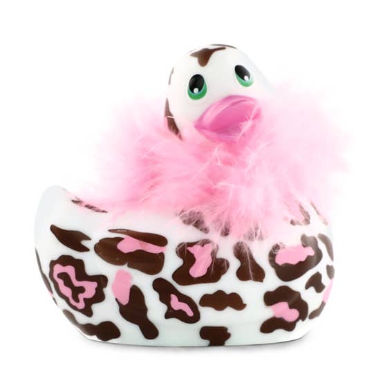 It's the BOMB® - Wholesale Sex toy - 3 Pink Panther Ducks w/Boa I Rub My Duckie Massager Vibrator7