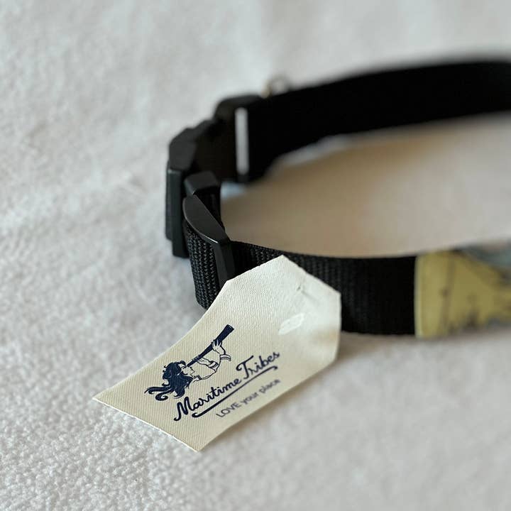 Maritime Tribes LLC - Wholesale Pet Collar - Dog - Dog Collar (custom artwork or your local map)12