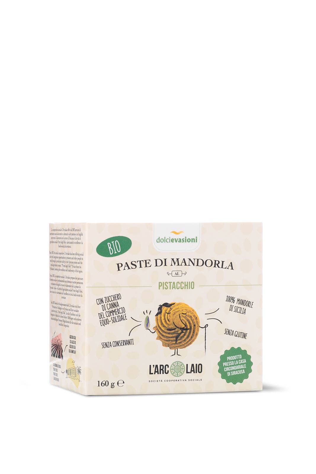 Dolci Evasioni – Großhandel Cookie – Pistazien-Mandelgebäck0