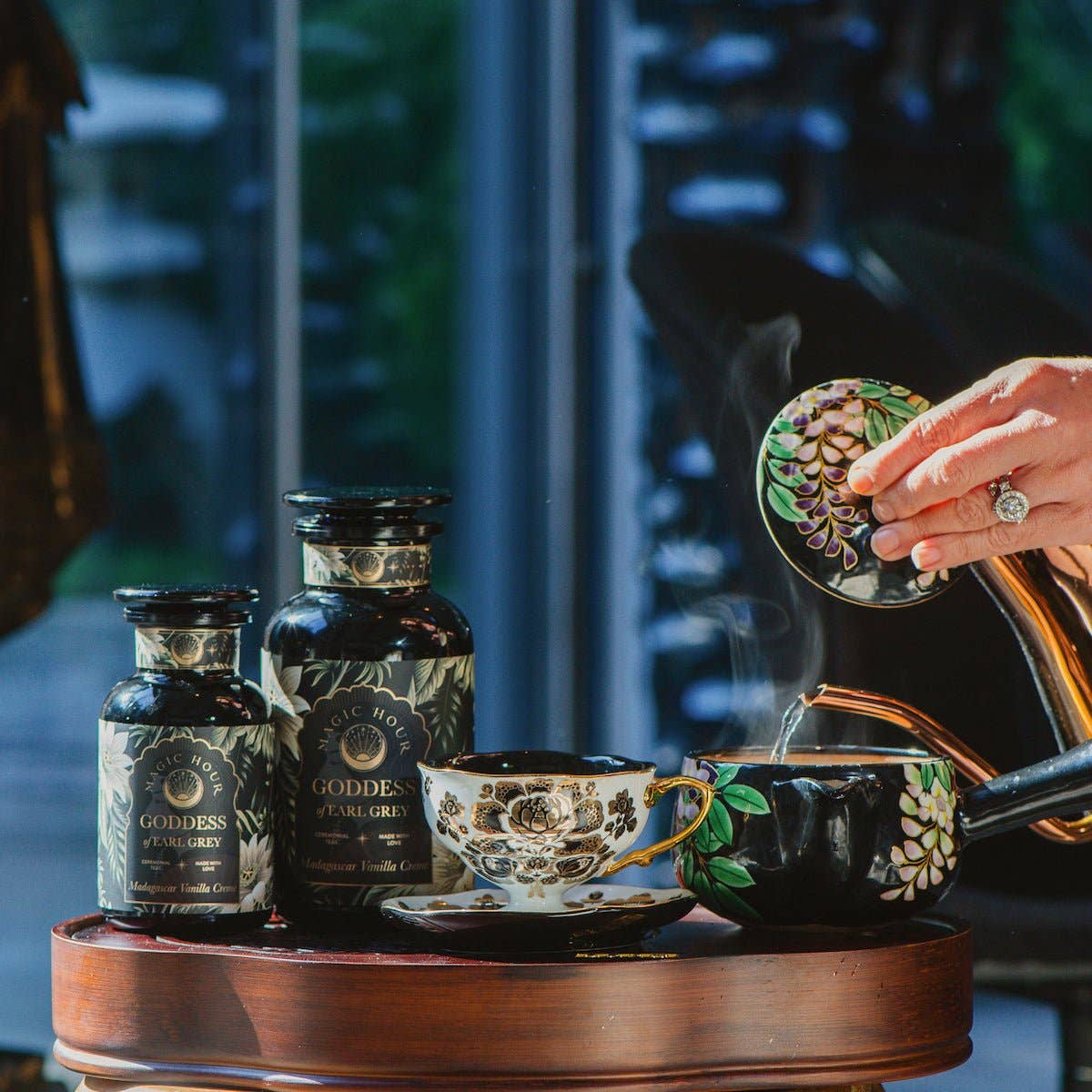 Magic Hour - Venta al por mayor Tés a granel - Goddess of Earl: té de crema de vainilla de Madagascar para calmar D1