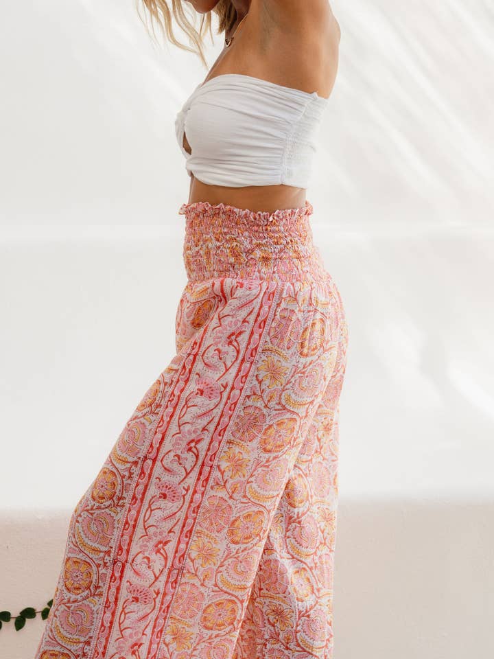 Le Pantalon-Soleil Amara pour la vente par Guava Lane