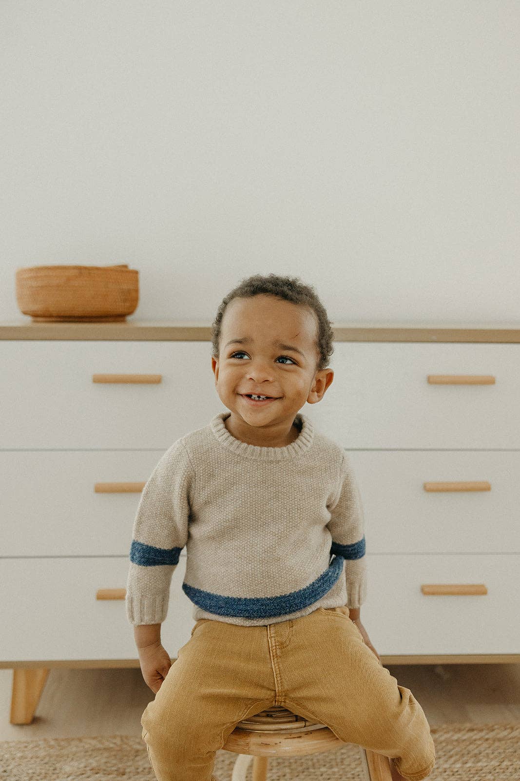 Copper Pearl - Wholesale Knit Sweater - Kids - Sweater Crew - Navy Stripe4