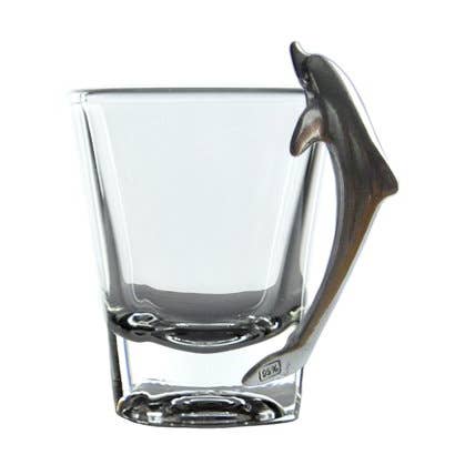 Vaso de chupito/espresso Menagerie Dolphin para venta al por mayor de MENAGERIE