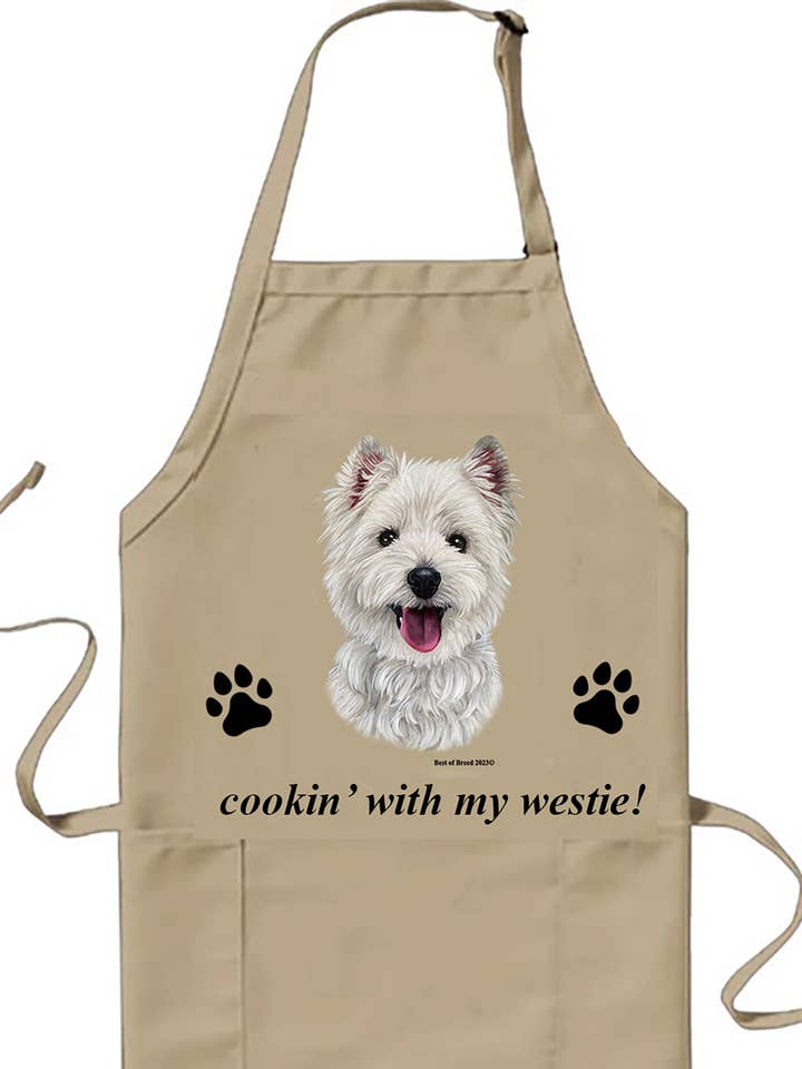 Westie - Grembiuli da cucina Best of Breed per la vendita all'ingrosso da parte di Best of Breed Products