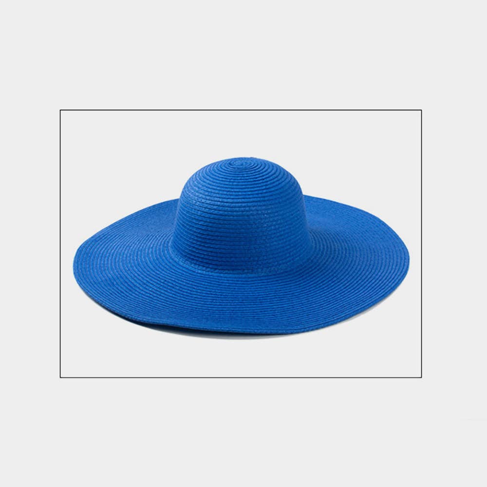 Sensibling Corp. - Wholesale Straw Hat - Women's - Solid Straw Sun Hat
30