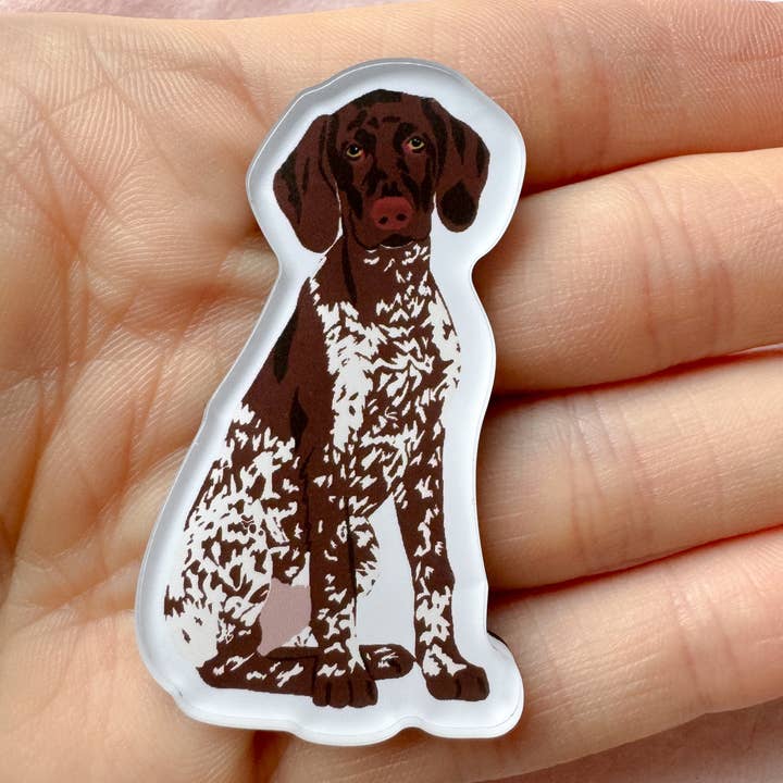 Our Cheery Corner - Wholesale Magnet - German Shorthaired Pointer (GSP) Magnet1