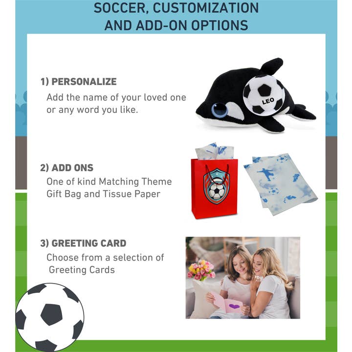 Cota Global – Großhandel Kuschel-/Plüschtier – Kind & Baby – Plüsch-Fußball - Großes Auge 6" Plüsch - Schwertwal1