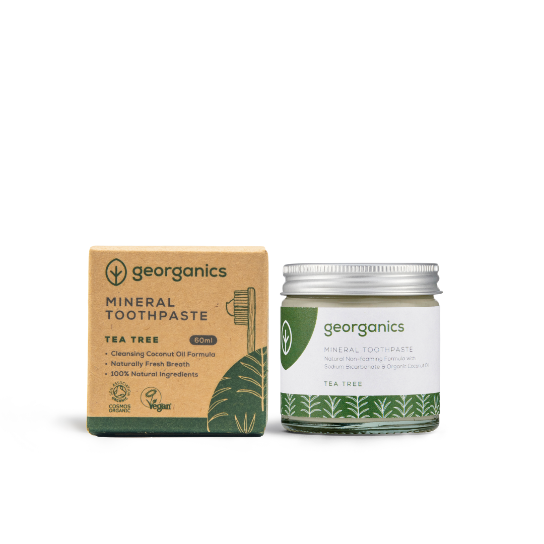 Georganics - Wholesale Toothpaste - Mineral Toothpaste - Tea Tree1