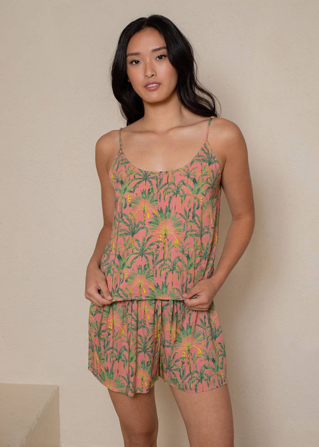 LATTELOVE - Wholesale Camisole - Women's - SILK LIKE VISCOSE FRONT LINED CAMI2