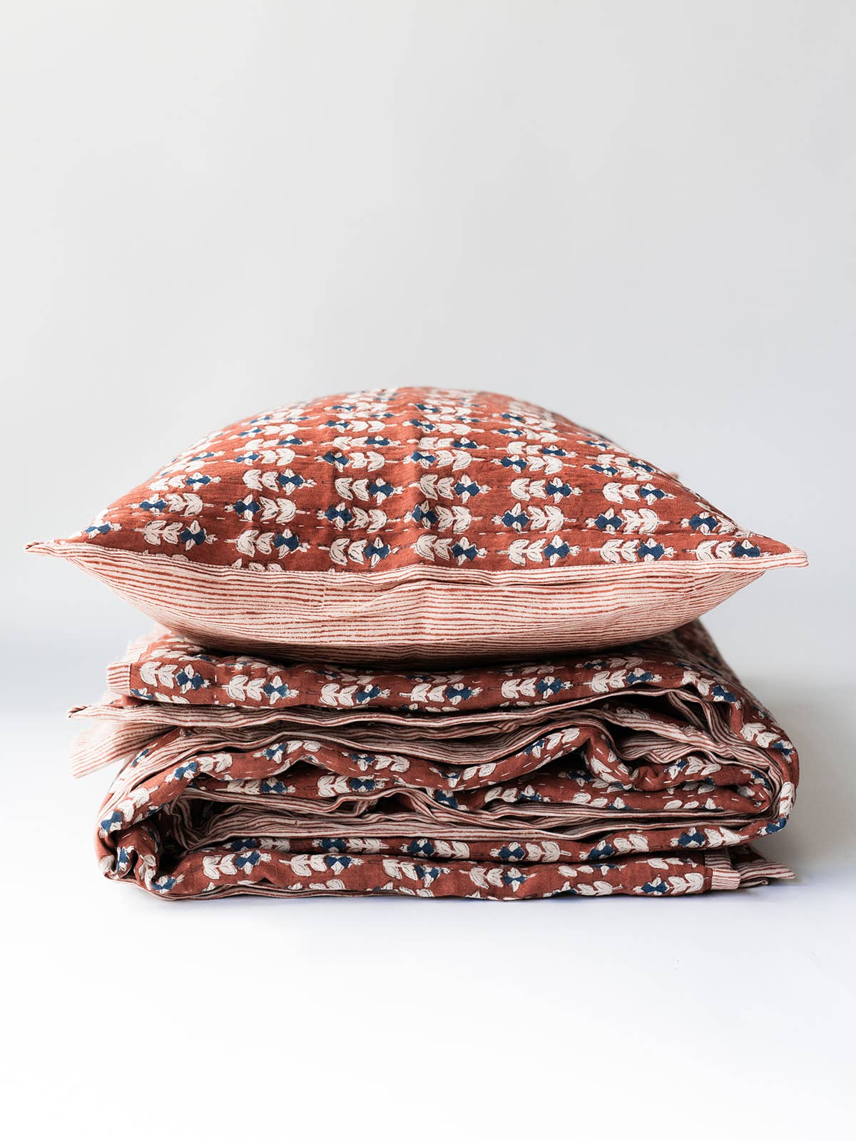 Co.House Designs - Wholesale Quilt - Blossom Block Print Quilt3