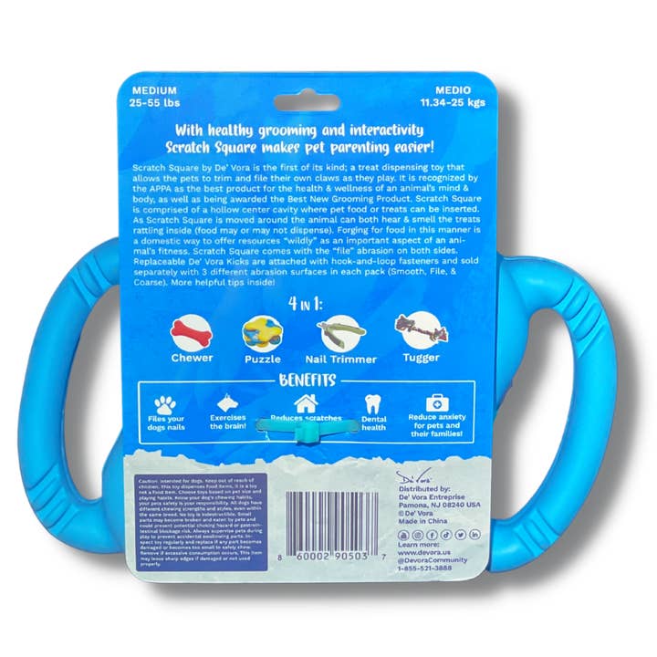 De' Vora Pet - Wholesale Pet Grooming Aid - Dog - De' Vora Scratch Square3