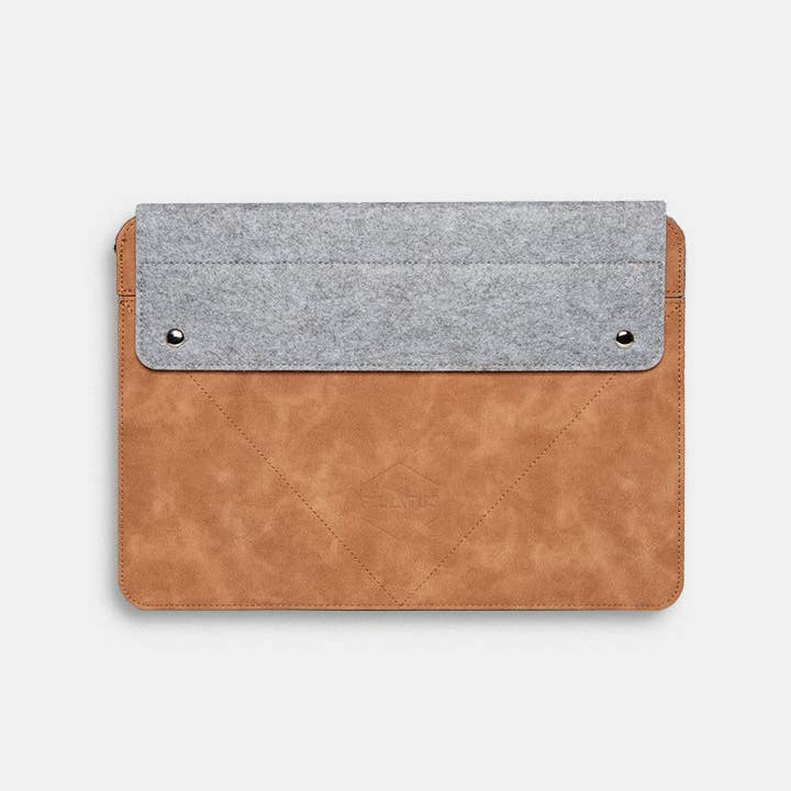 Pilatus Brand - Wholesale Laptop/Tablet Case - Women's - Brown Caramel Classic2