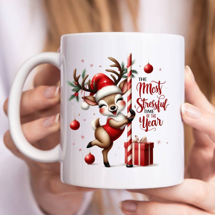 The Most Stressful Time Of The Year Christmas Mug for wholesale by Mug Boss Inc.