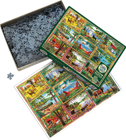 Cheatwell Games – wholesale Puzzle – Adult – Postcards from the Lake Country (1000 pieces)2