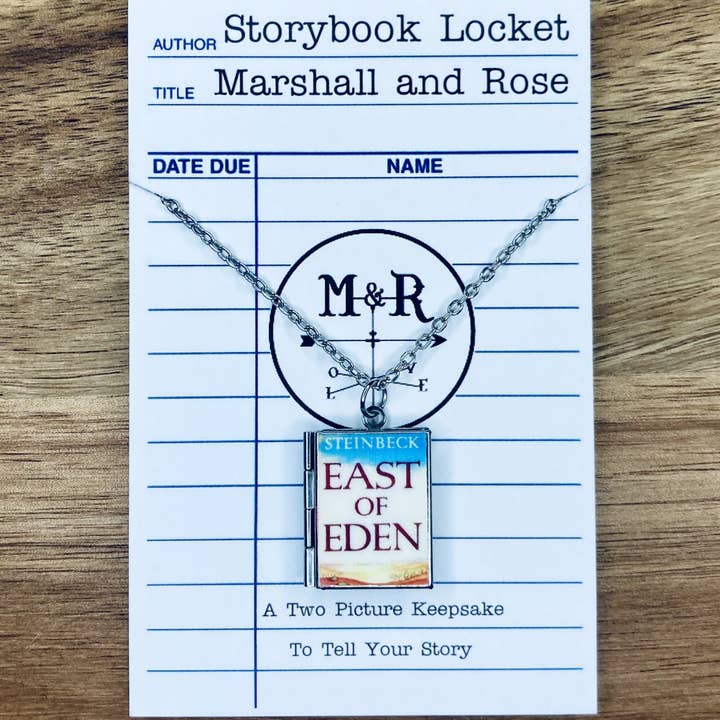Book Locket East of Eden for wholesale by Marshall and Rose