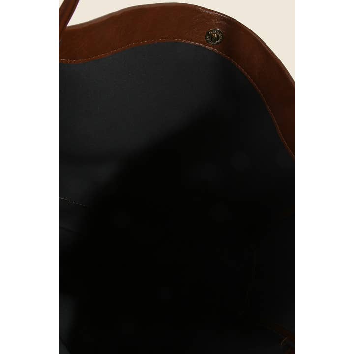 Anarchy Street - Wholesale Tote Bag - Women's - Simple Modern Leather Tote Bag3