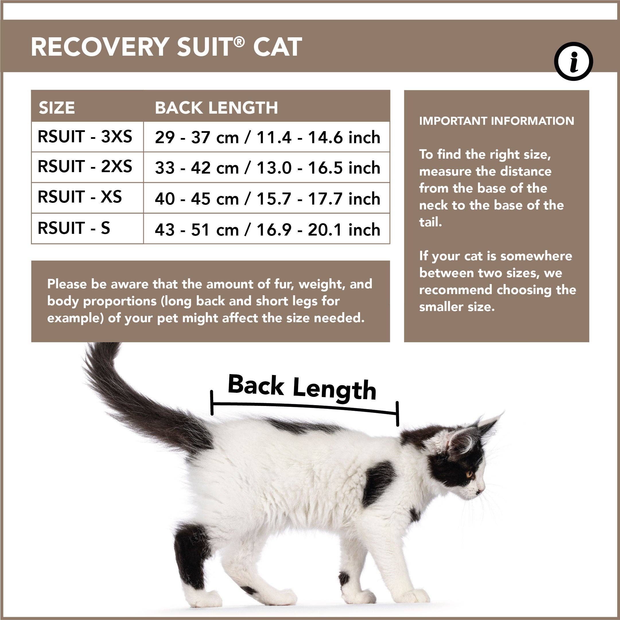 Suitical – wholesale Pet bodysuit – Cat/dog – Recovery Suit - Cat10