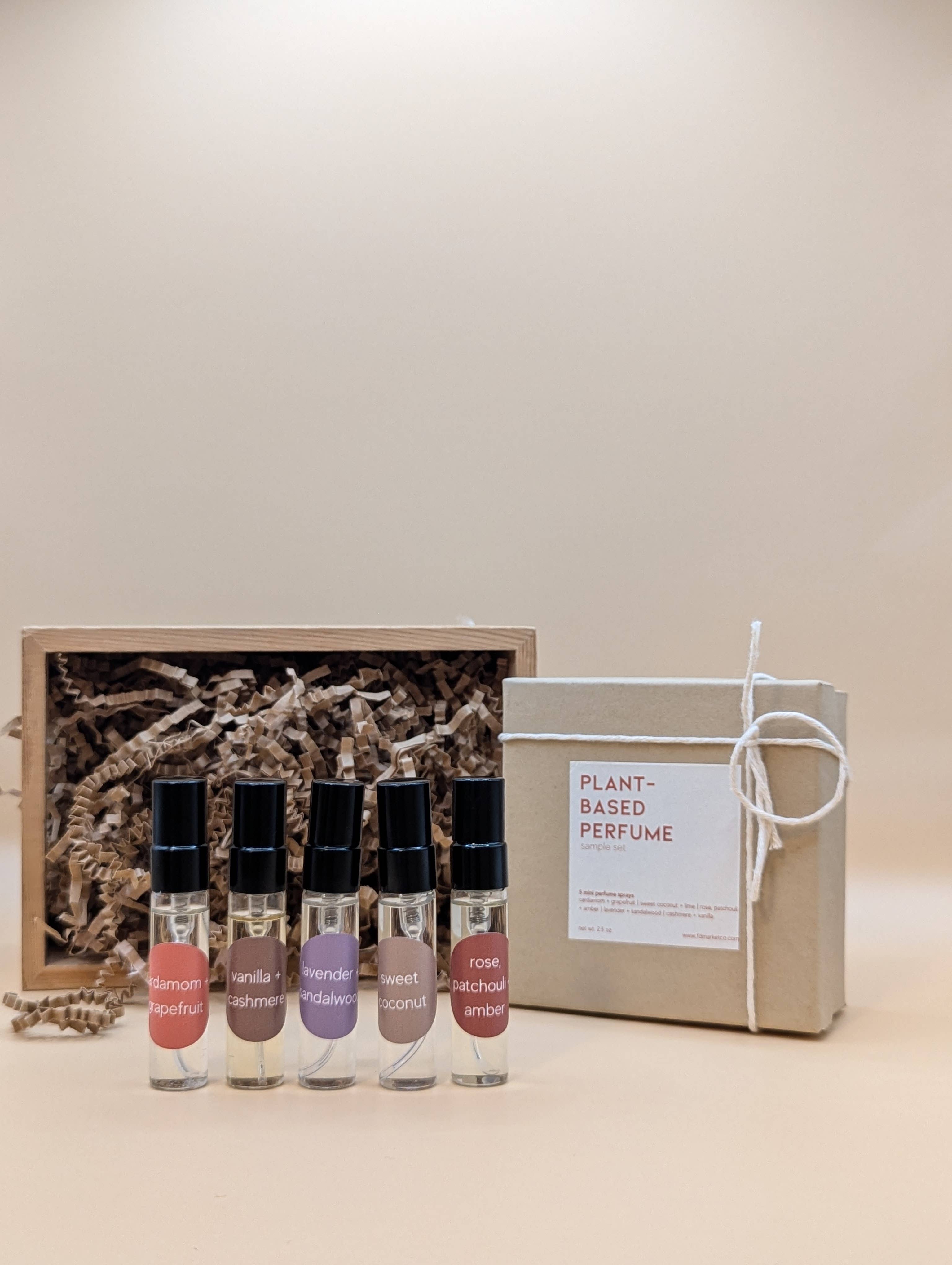 FD Market - Wholesale Perfume/Eau de Toilette - Plant-Based Perfume Sample Set