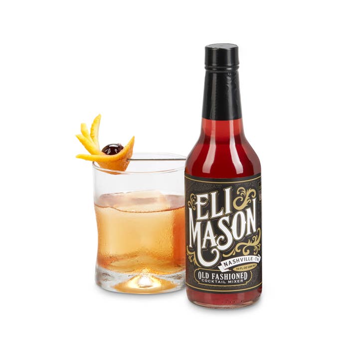 Eli Mason - Wholesale Cocktail Mix/Syrup - Old Fashioned Cocktail Mixer (10oz Bottle)