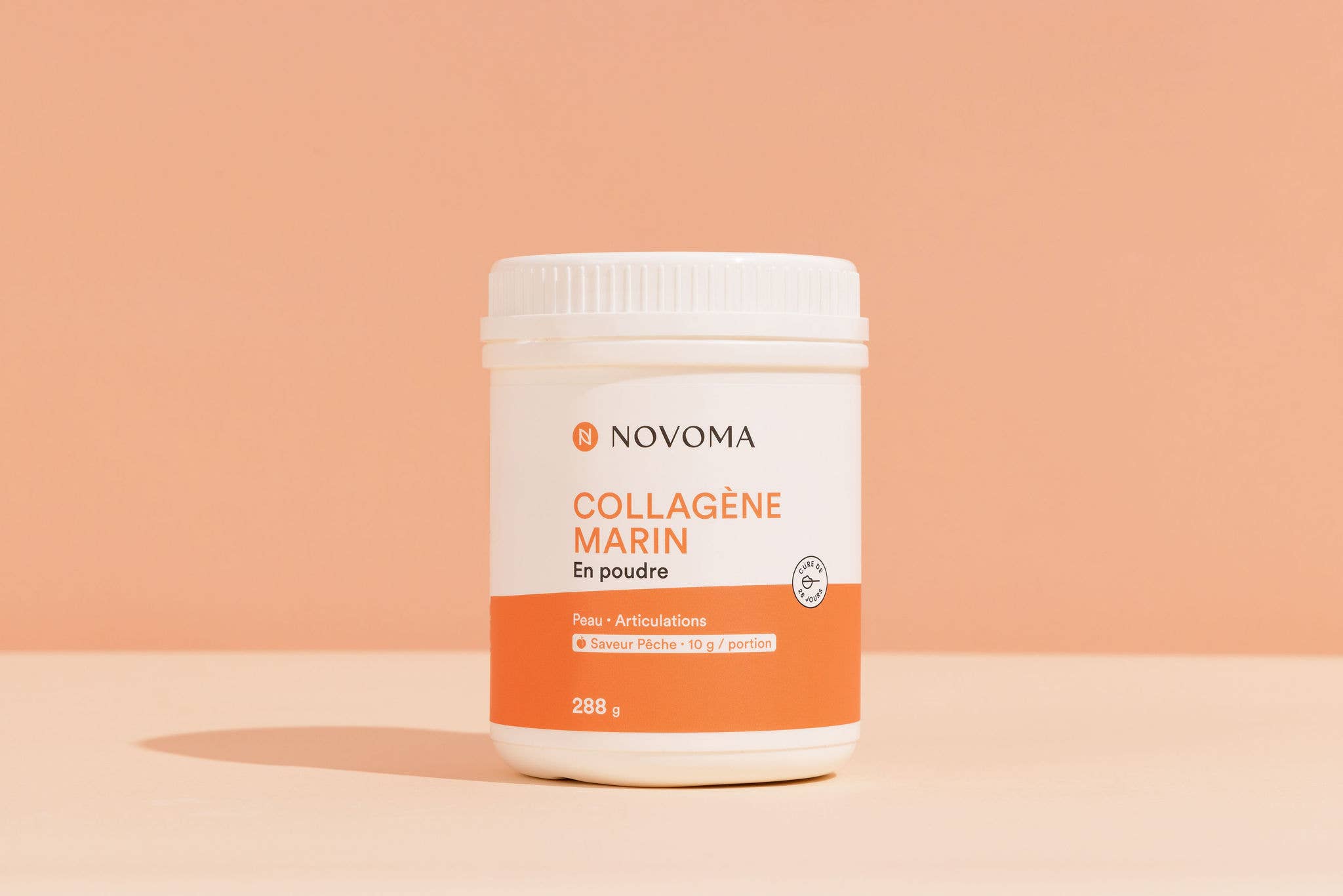 Novoma - Wholesale Powdered Health Drink - Marine Collagen Powder Peach Flavor2