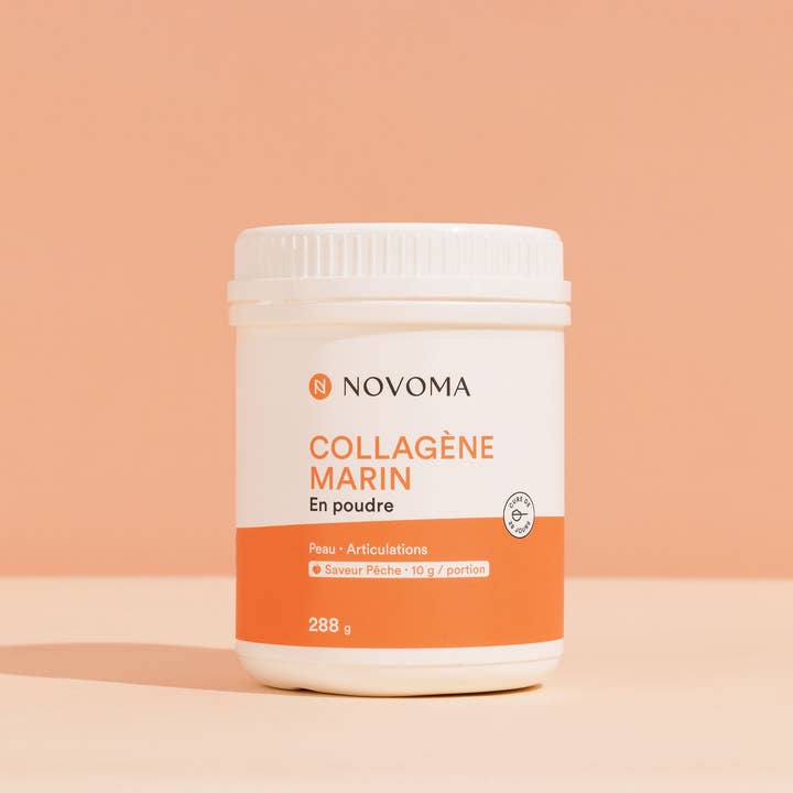 Novoma - Wholesale Powdered Health Drink - Marine Collagen Powder Peach Flavor2
